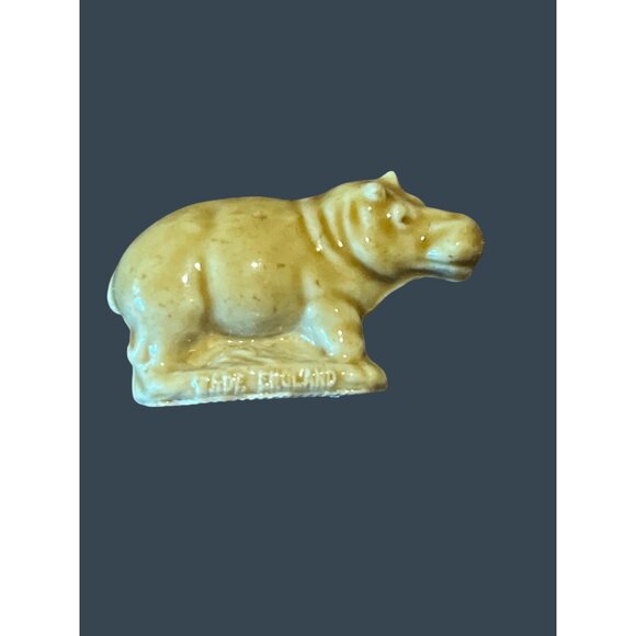 Wade England Animal Miniatures Set Of 3 Giraffe Hippo Bear Ceramic Figurines - Picture 11 of 14